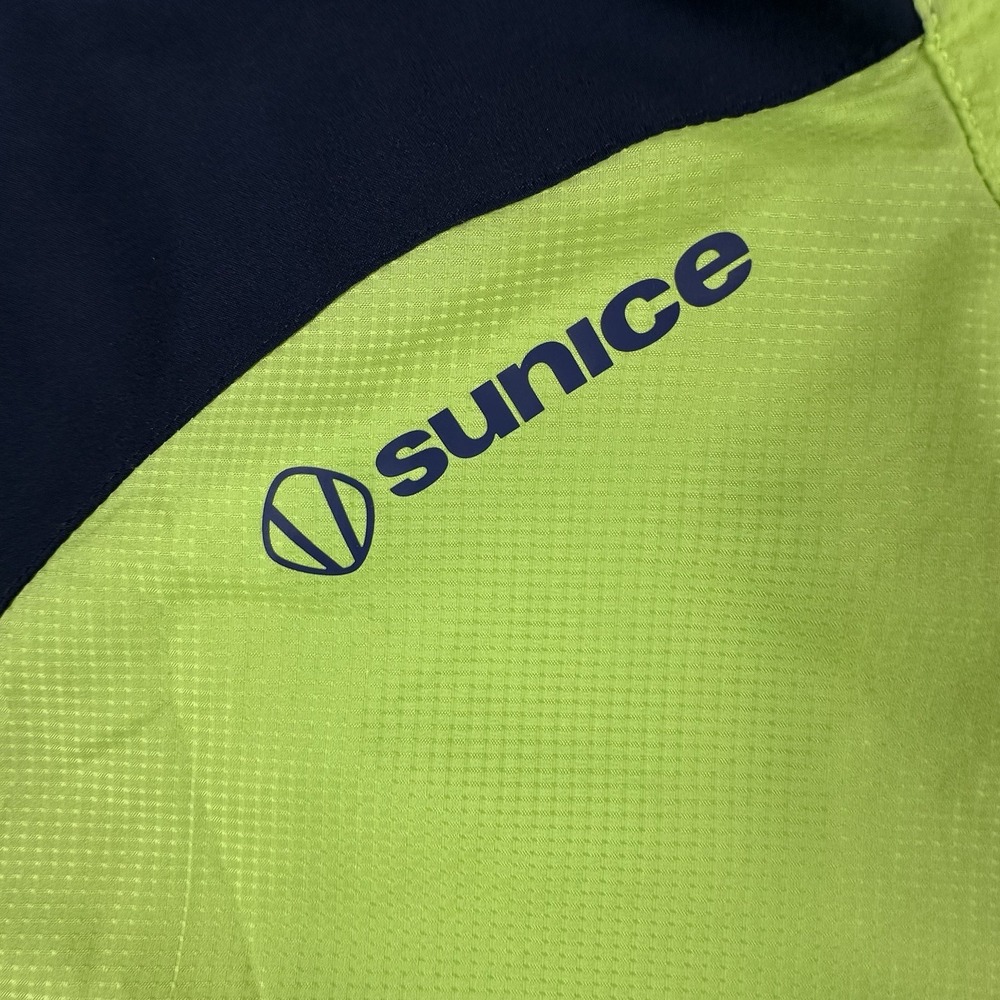 Sunice Westchester Wind Shirt Mens Large Green Blue Golf Pullover Lightweight - Picture 6 of 12